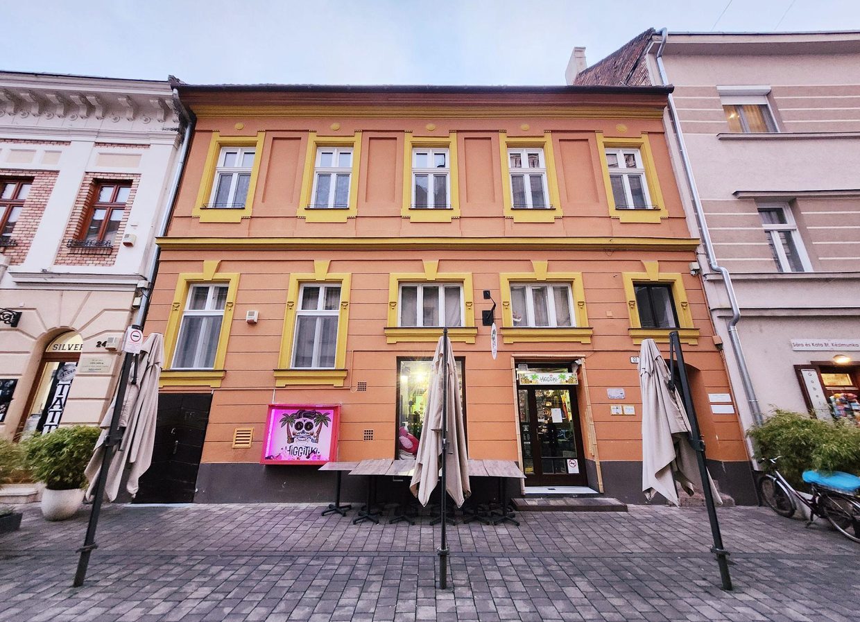 A Kisfaludy utca 22. homlokzata